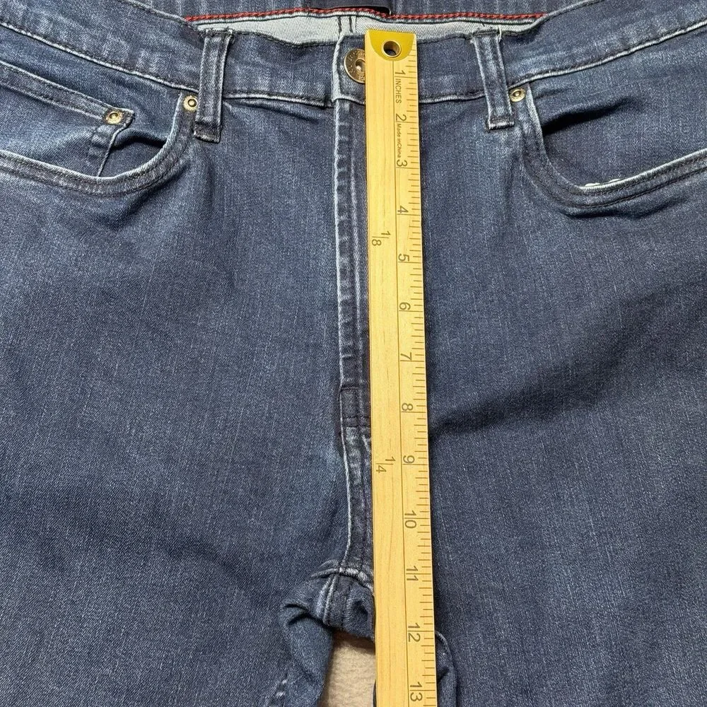 Jachs New York Tribeca Jeans Men’s 38x32 Blue Stretch Denim Straight Leg Pants